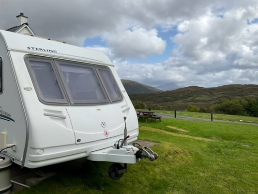 Also available - luxury 4 berth Caravans